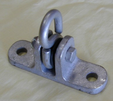Swing Hanger - Narrow 2 Hole - Ductile -Set of 2